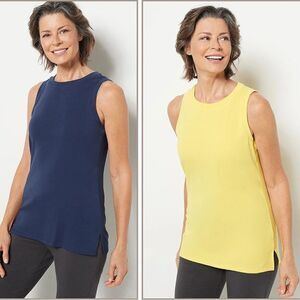 zuda 2-Pack Long & Lean Tank Tops